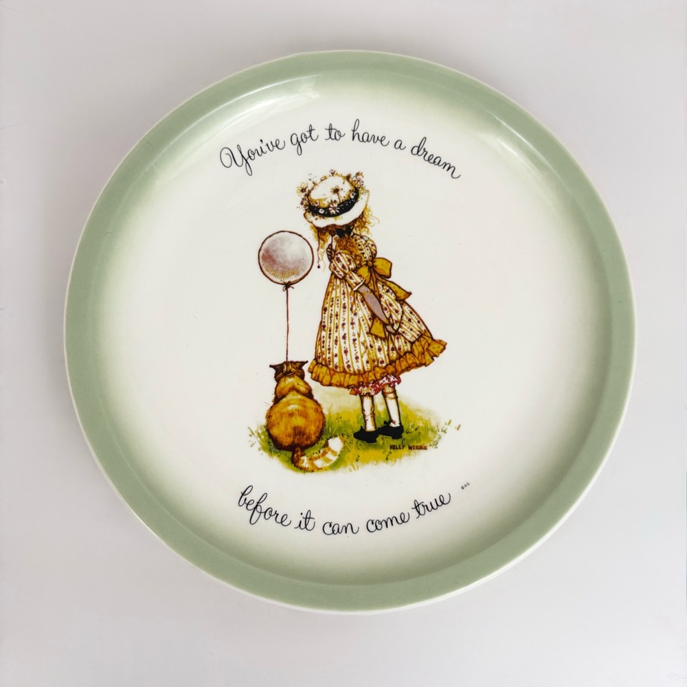 Vintage Holly Hobbie Collector’s Edition You’ve Hot To Have A Dream 1972 Plate